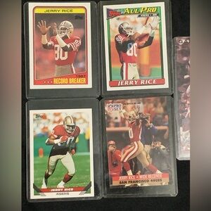 Jerry Rice Card lot